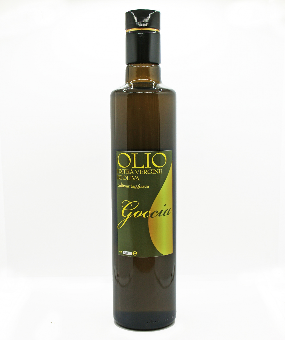 Olio extra vergine di oliva monocultivar taggiasca bottiglia 0,50 lt.