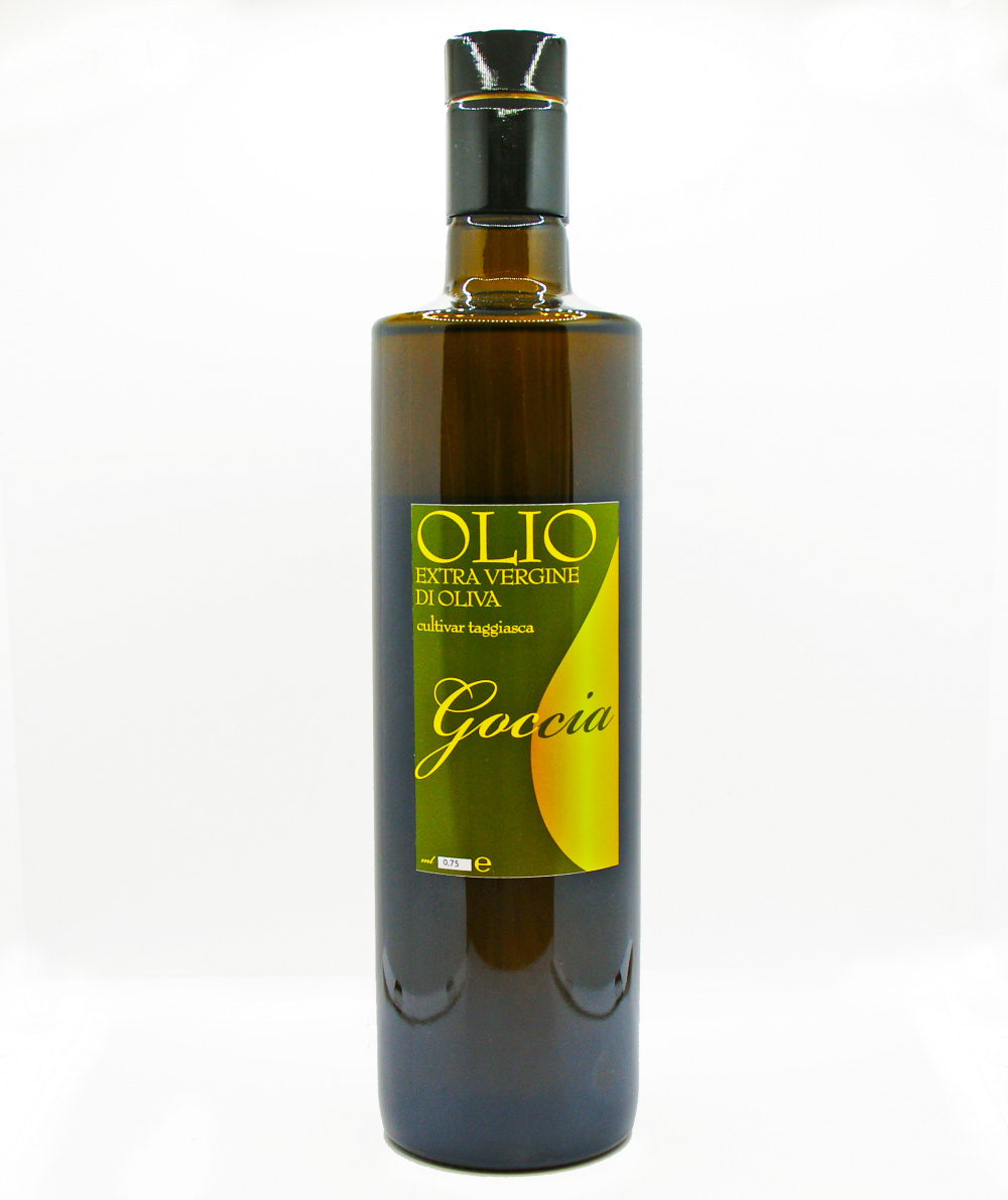 Olio extra vergine di oliva monocultivar taggiasca bottiglia 0,75 lt.